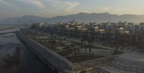 Vue depuis l’hébergement