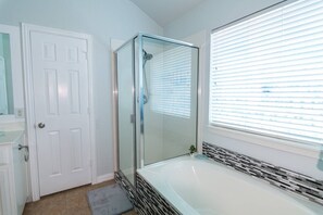 Master Bathroom Stand-in Shower & Tub