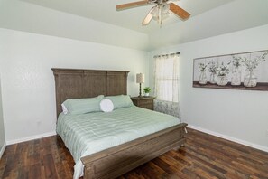 Master Bedroom with King