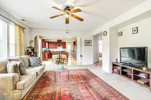 Den | In-Unit Laundry | Central Heating & A/C