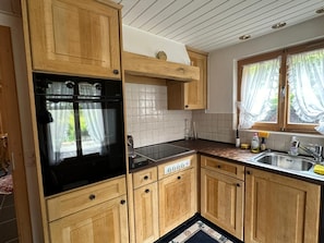 wooden kitchen 