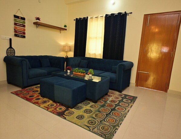 A nicely done Living Area for your comfortable evening get together