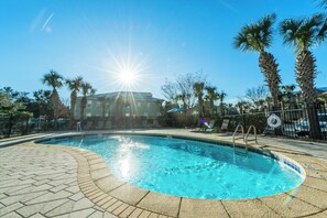 Inviting pool at Topsail  