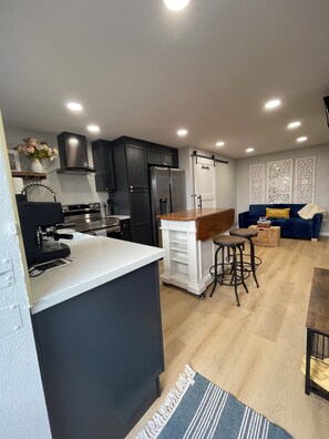 Kitchen and Livung Room