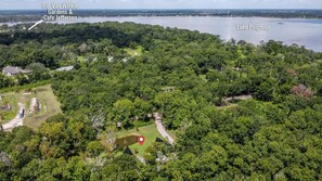 Location of A-Frame in regard to Rip Van Winkle Gardens