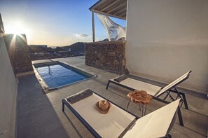 Beautiful Mykonos  Villa | Villa Ambrosia | 3 Bedrooms | Private Pool with View | Outdoor Furnished Terrace | Tourlos