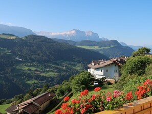 Blick von der Unterkunft