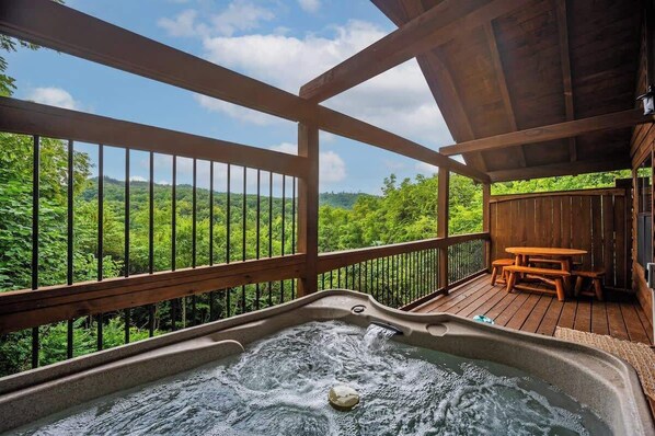 Bubbelpool utomhus