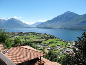 Blick von der Unterkunft