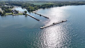 10 minute drive  - Oak Orchard Creek empties into Lake Ontario at Point Breeze, forming a natural harbor for lake-going vessels.