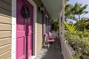 Front porch lounging