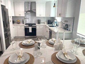 chefs kitchen, well stocked  and ready for you.
