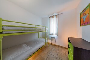 There’s lots of room for the kids in the bunk bed!