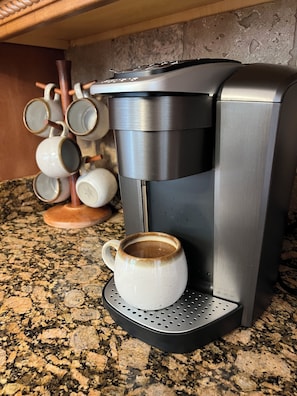 Kaffe och/eller kaffebryggare