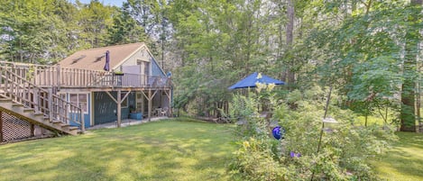 Boothbay Vacation Rental | Studio | 1BA | 1 Step to Enter | 650 Sq Ft