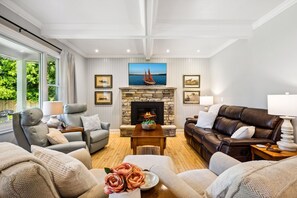 Chicory Hill underwent a full remodel in 2024 and is designed for comfort, relaxation and enjoyment.  At Chicory Hill, you will find comfortable recliners and a reclining sofa in the living room because we design our homes for people - not photos.