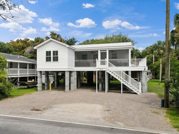 Front View of House