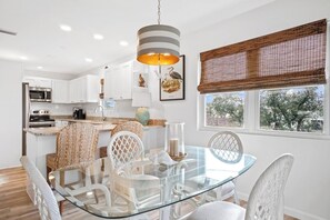 Dining room with access to screen porch