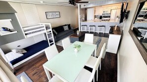 The living room is an open concept built for entertaining & relaxing. 