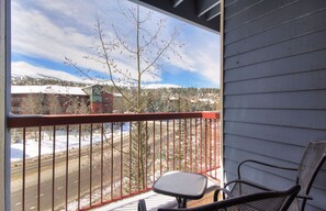 Relax on the private balcony with comfortable seating and breathtaking views, perfect for your morning coffee or evening wine.