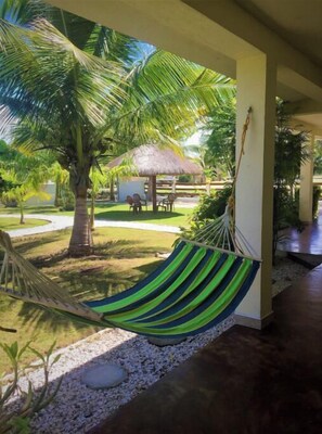 Steal a nap in the hammock.