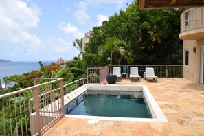Pool and deck area