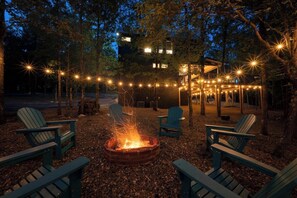 The perfect place to end the day roasting marshmallows