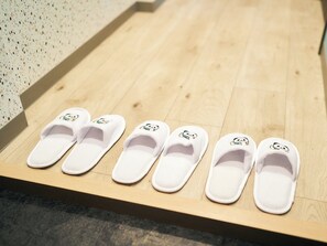 Shopping Panda Room exclusive amenities: slippers