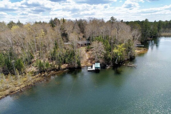 Buffalo Lake Estate on 40 acres on Buffalo Lake between Lake Namakagon and Clam Lake Wisconsin