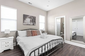 Master Bedroom - Featuring a bathroom ensuite, our master ensures a peaceful night of sleep on a cozy bed space.