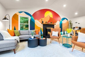 Cozy Living Room Area