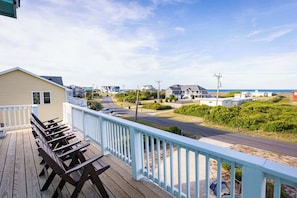 Top deck with ocean view