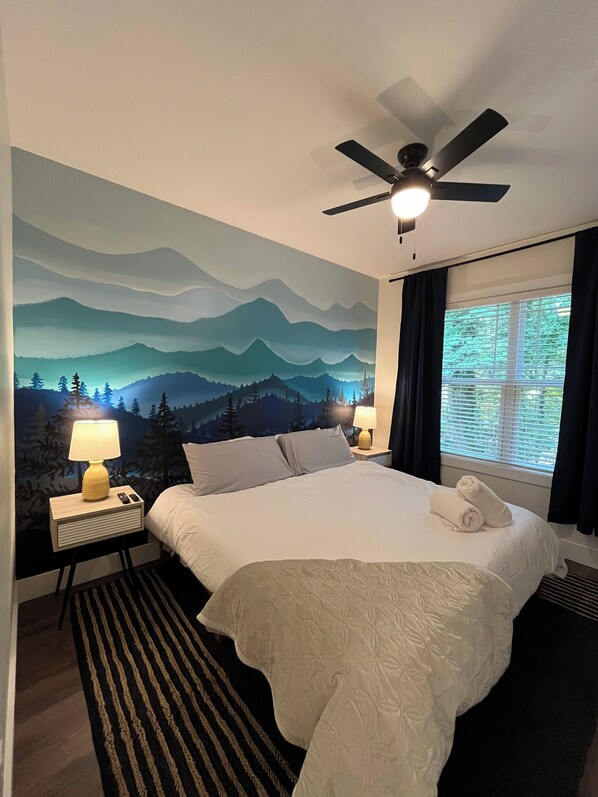 Beautifully designed second bedroom
