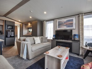 Living area | Lodge 78, St Andrews
