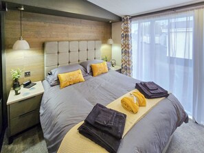 Double bedroom | Lodge 78, St Andrews