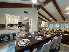 Dining Room, Dining Table, Furniture, Indoors, Table