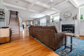 Indoors, Floor, Flooring, Furniture, Living Room