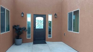 Front door entrance 