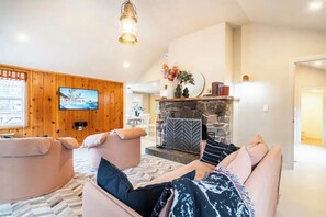 Open Plan Living Room and Kitchen