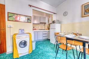 Kitchen and dining area