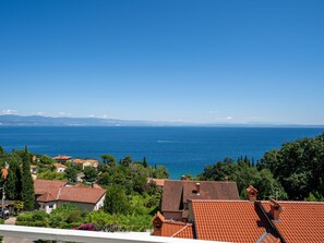 Vue depuis lâhĂ©bergement