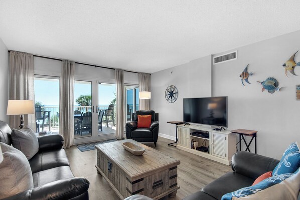 Beachfront Living Area