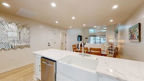 Newly Renovated Kitchen with Farmhouse Sink