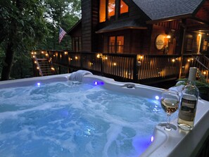 Bain à remous extérieur