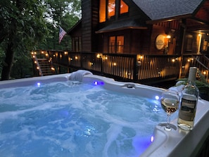 Bain à remous extérieur
