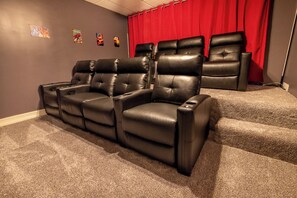 Smoky Mountain Excellence's theater room