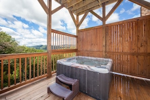 Bain à remous extérieur