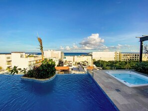 Takterrasspool