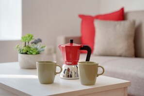 Kaffe och/eller kaffebryggare