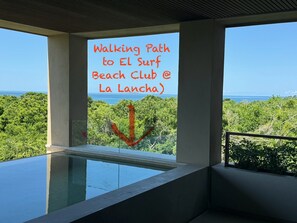 Closest Access Possible to La Lancha Surfing and El Surf Beach Club! 2 Min Walk!